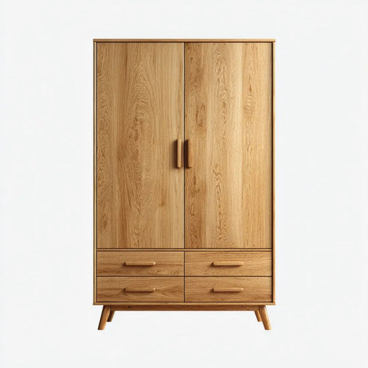 Szafa, Scandinavian Dekoracje 2 drzwi i 4 szuflady w dekoracji dekoruj 100 x 55 x 190 cm