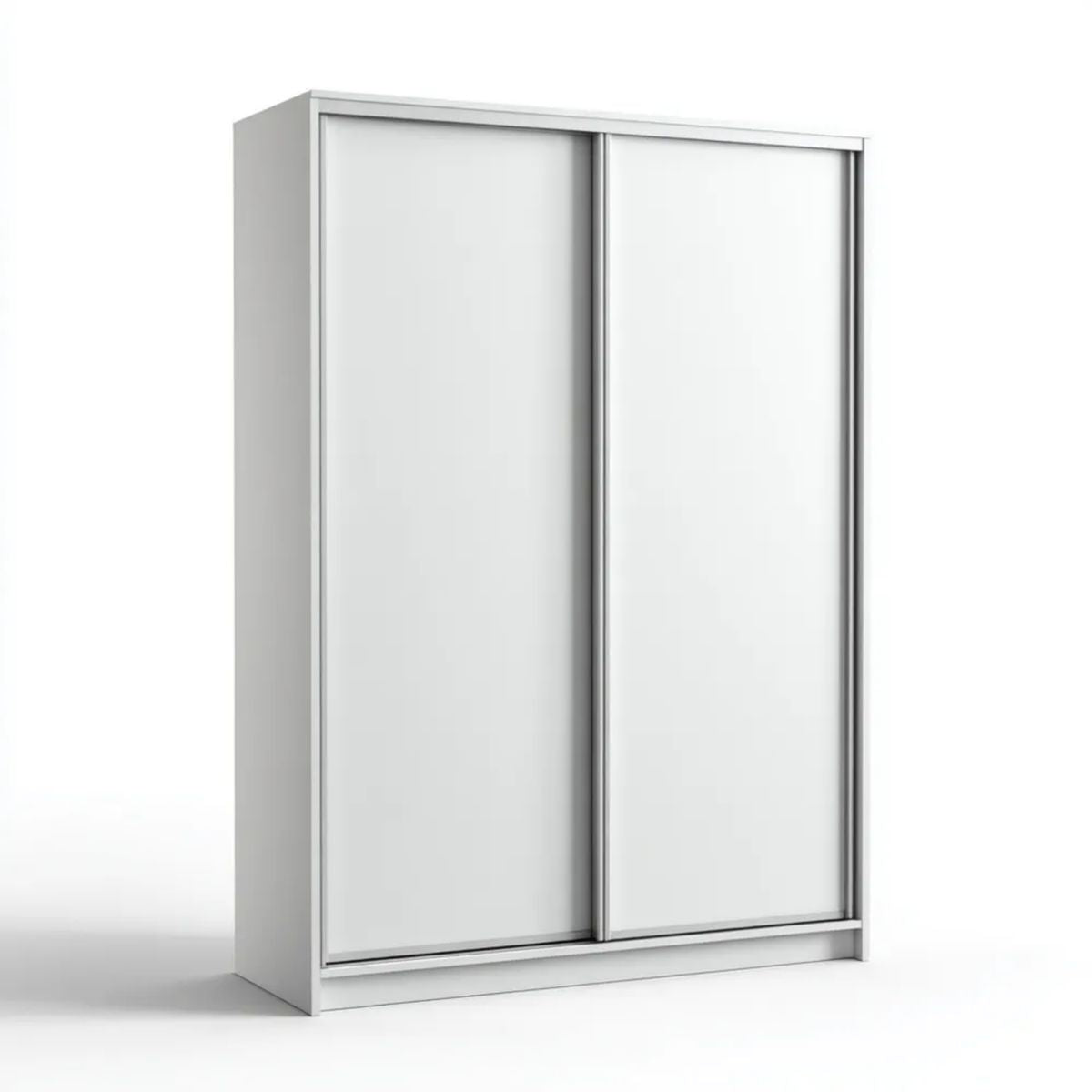 Szafa w pokoju Białego Biżuteria w dwudrzwiowym pokoju z płytą wiórową, 120 x 60 x 200 cm